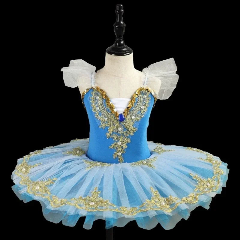 Kids Outfit Ballet Leotard Girl Dress Elegant Vestido Girls Clothes Tutu Baby Dresses Children Ballet Skirt Dance Costume Summer