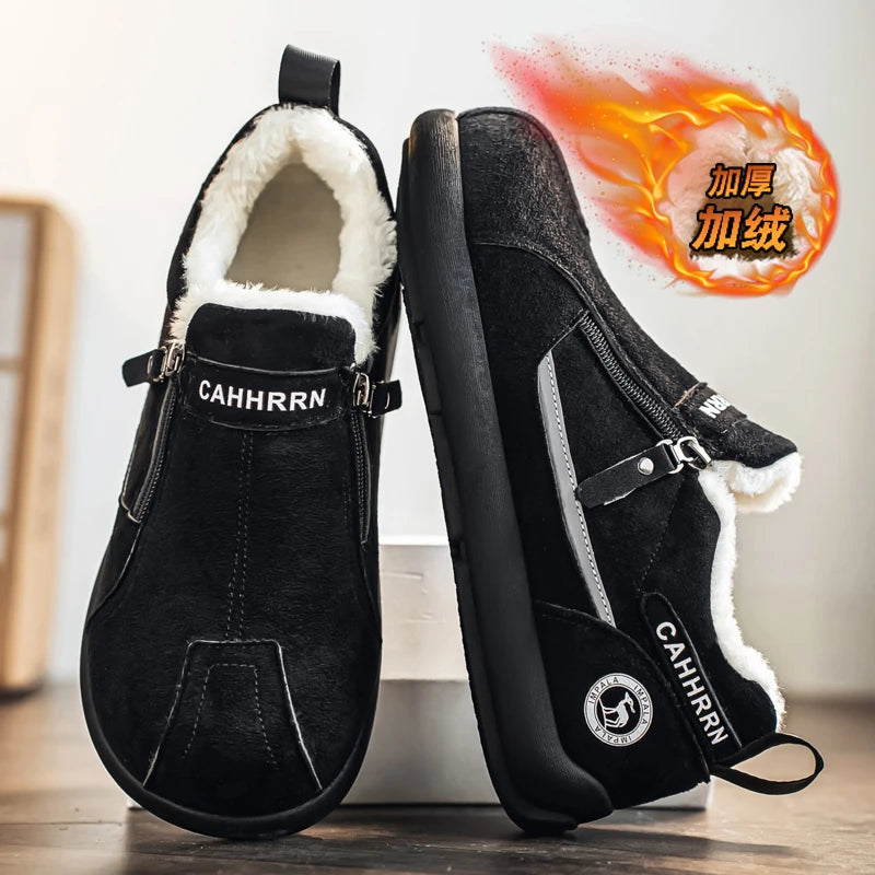 Men boots New Winter Slippers Warm Men Shoes Waterproof Non-Slip Plush Sneakers Male tenis shoes Boots Men Sneakers Winter boots