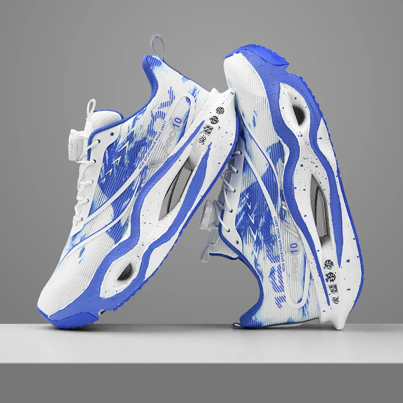Men's Sports Shoes Carbon Plate Running Shoes Male Marathon Sneakers Racing Shock-absorbing Athletics Training Shoes for Women