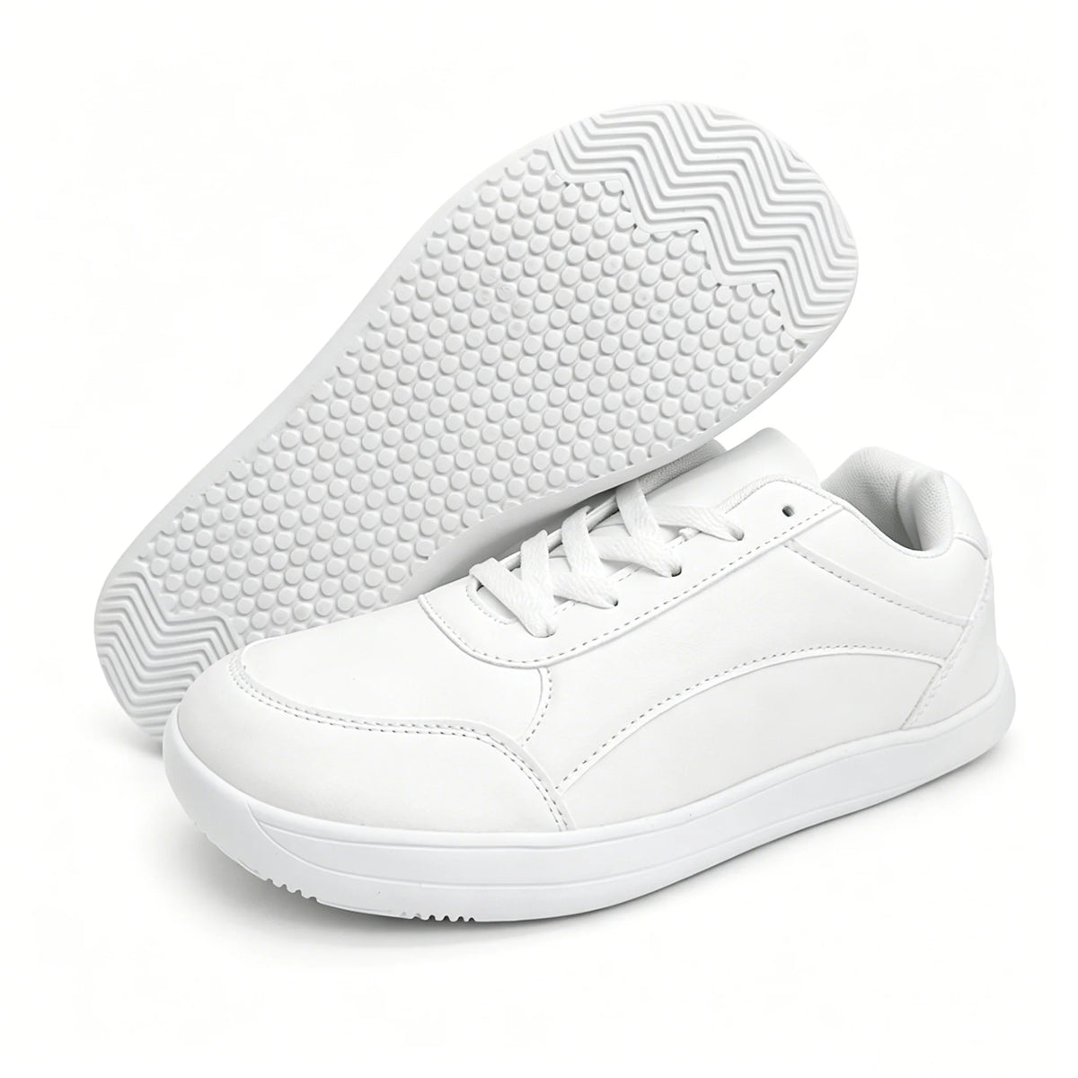 Women Sports Shoes Wide-Toe Barefoot Casual Shoes Fashion Solid Color Flat Shoes Women Walking Shoes