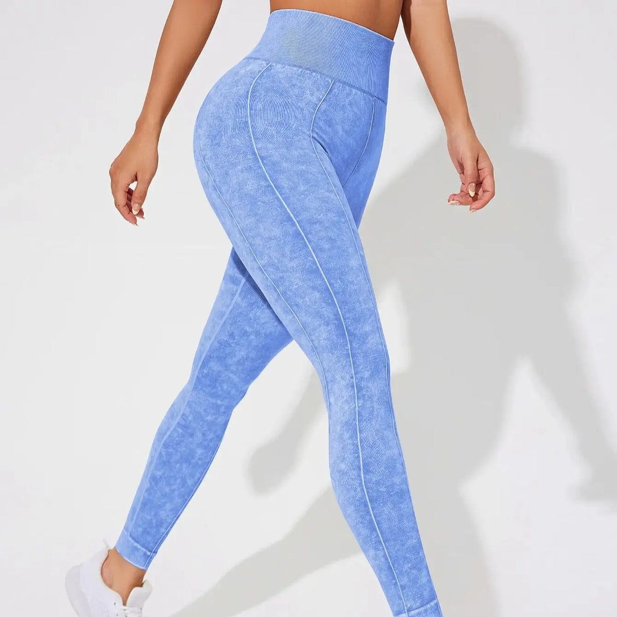 Women Vintage Leggings Gym Fitness Athletic Workout Elastic Leggins Good Elastic Yoga Pants Push Up Sports Training Tights