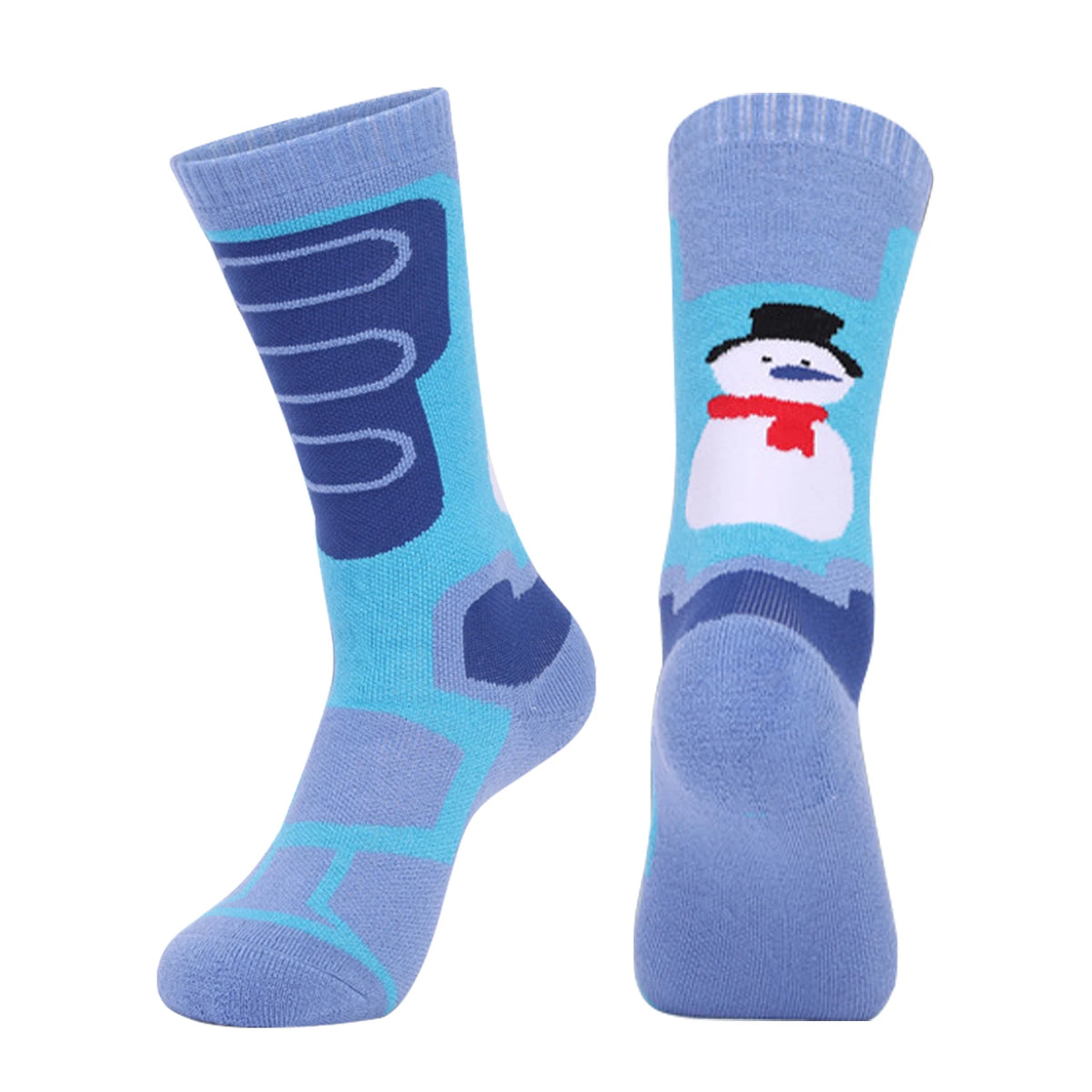 Children's Ski Socks  Warm Winter Socks for Boys and Girls Thermal Ski Socks for Kids Outdoor Skiing Skating Mountaineering