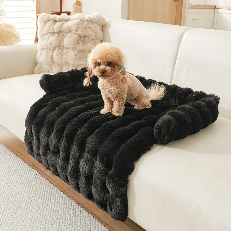 Thickened Pet Sofa Cushion Anti-Scratch Non-Slip Dog And Cat Sleeping Nest Kennel Pad Cozy Pet Bed for Cats And Dogs