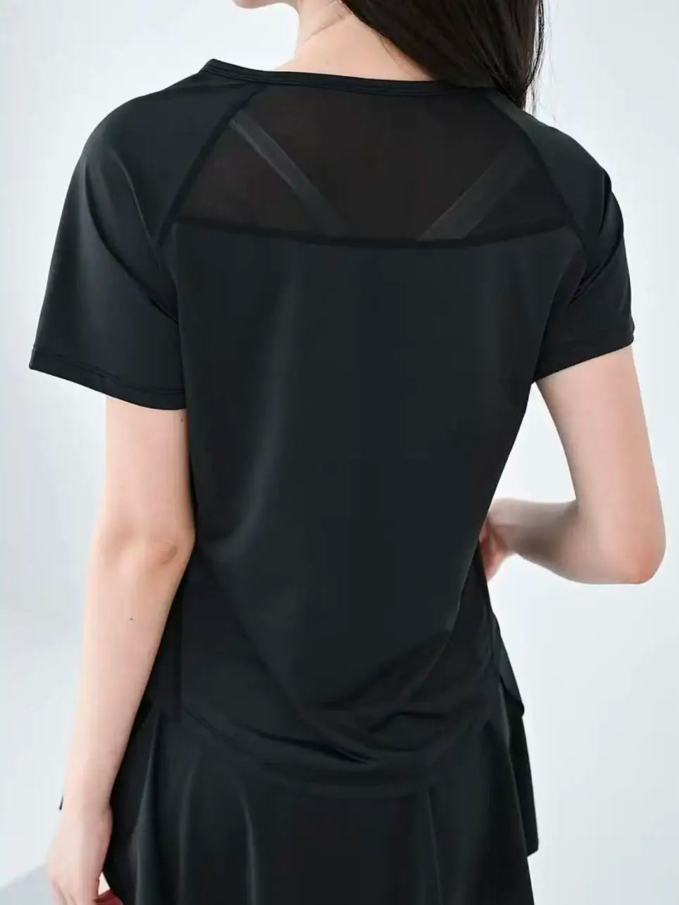 Sports T-Shirt for Women in Summer, Breathable, Sexy, Beautiful Back Fitness Wear, Quick-Drying Running Training Short-Sleeved Yoga Top