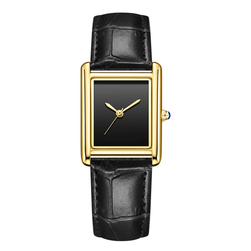 Reloj Top Brand Couple's Watches for Men and Women New Fashion Leather Strap Waterproof Quartz Wristwatch Gifts Drop Shipping