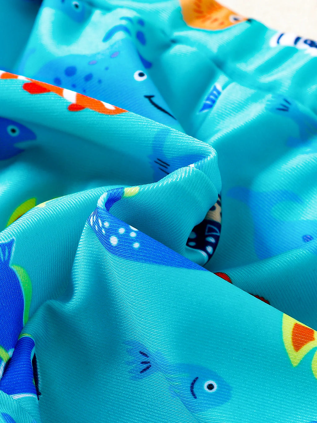 Kids Toddler Boys Bathing Trunks 12M-5Y Colorful Ocean Creature Print Quick Dry Comfort Elastic Waist Pool Beach Swimwear Shorts
