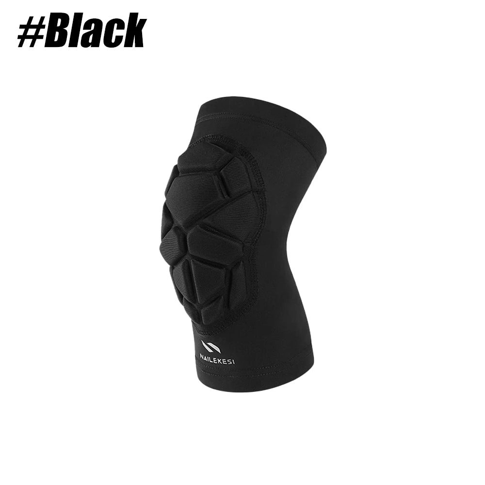 1PCS Basketball Knee Pad for Kids Youth,Compression Anti-slip Knee Sleeve for Baseball Volleyball Football,Sports Knee Protector