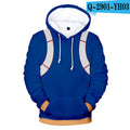 My Hero Academia Midoriya Izuku All Might Cosplay Costume School Uniform Boku No Hero Academia 3D Print Mens Hoodies Sweatshirts