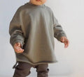 Spring New Sweatshirt Loose Fashion Long Sleeved Tops O-neck Children Baby Casual Hoodies Boys Clothing Toddler Sweater Blouses