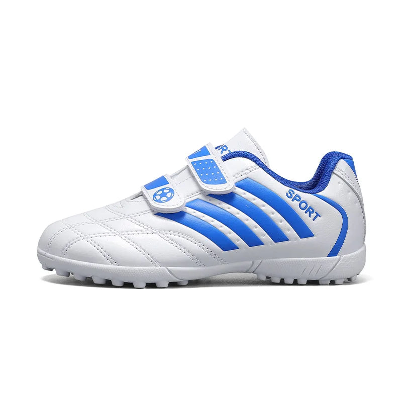 Hot Sale Children Soccer Shoes Sports Society Field Boy Football Shoes Futsal Fast Indoor Sneaker Cleats Football Boots Kids