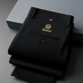 Mens Stretch Casual Pants Business Dress Pants Khaki Suit Pants Formal Dress Pants Embroidery