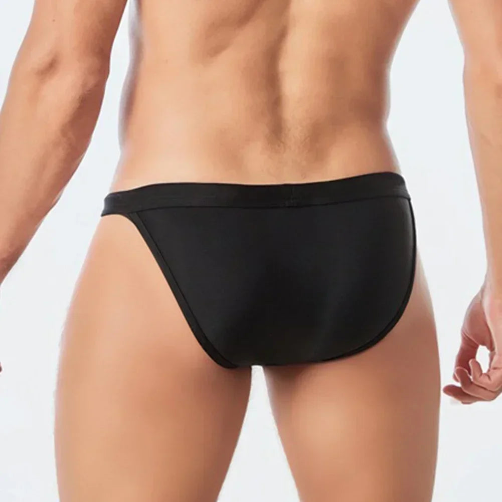 Men Summer Swimwear Swim Briefs Low Waist Bikini Beachwear Surf Board Shorts Sleepwear Undies Swimming Beach