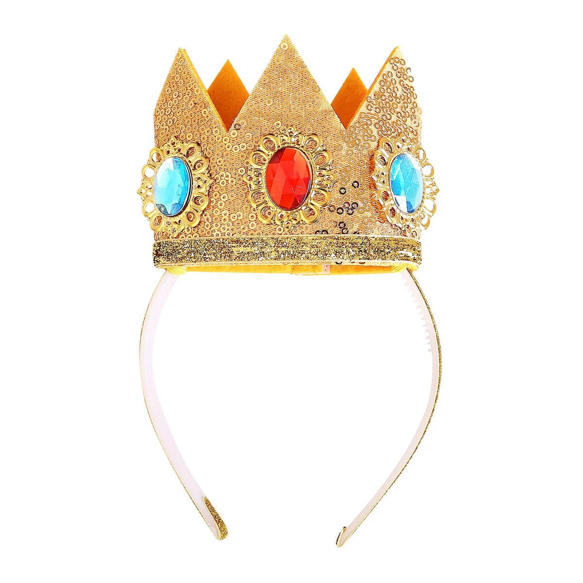 Women Princess Peach Cosplay Wig Styled Peach Girl Gold Hair Costumes Game Cosplay Princess Wig Peach Crown Cosplay Long Wavy