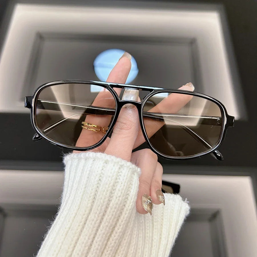 Fashion Square Sunglasses Women Men Brand Designer Vintage Mirror Sun Glasses Female Male Classic Retro Outdoors Gafas De Sol