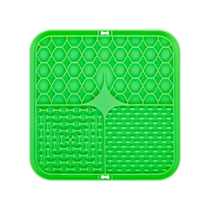 Pet Licking Silicone Pad Slow Feeding Machine Dog Food Board Dispersed Sucker Training Feeding Dog Pet Supplies Slow Food Bowl