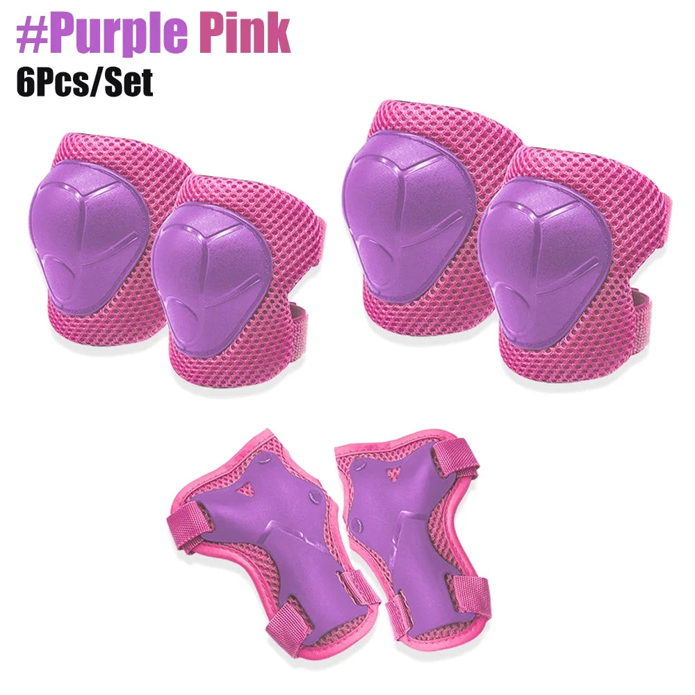 Kids Knee Pads and Elbow Pads Guards Protective Gear Set Safety Gear for Roller Skates Cycling Bike Skateboard Sports