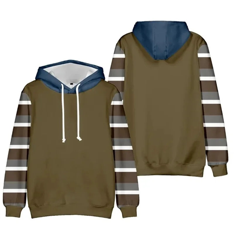 Creepypasta 3d Hoodie Pullover Ticci Toby Jacket Cosplay Costume Anime 3d Sweatshirt Men's Casual Autumn Pullover Plus Size Whol