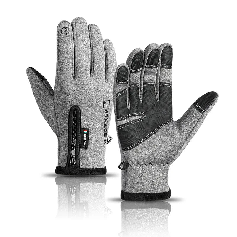 Waterproof Winter Fishing Gloves 2 Finger Flip Windproof Women Men Gloves Velvet Warm Protection Fish Angling Gloves