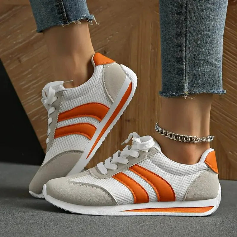 Spring/summer Women Sneakers Casual Platform Female New Striped Casual Running Shoes Comfortable Vulcanized Shoes Designer Shoes