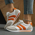 Spring/summer Women Sneakers Casual Platform Female New Striped Casual Running Shoes Comfortable Vulcanized Shoes Designer Shoes