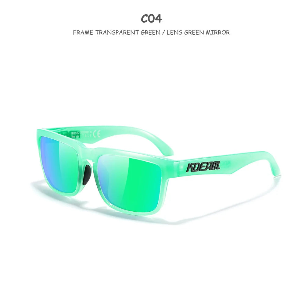 2025 Kids Sunglasses TR90 Lightweight Frame UV400 Protection Fashion Colors Unbreakable Boys Girls Accessories