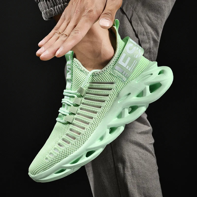 Running Shoes for Men Breathable Sneakers Comfort Soft-Sole Tenis Basketball Shoes Fashion Light Men Sport Shoes Tenis Masculino