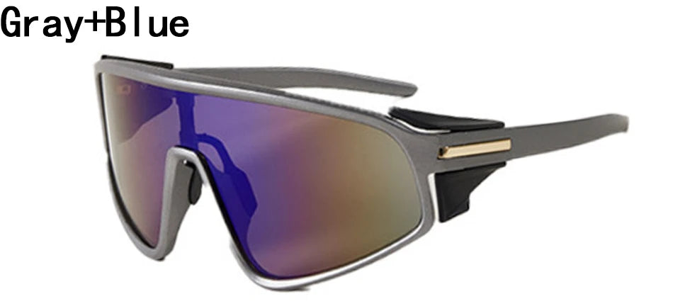 Oversized Sunglasses Men Brand Designer Mirror Sun Glasses for Men Driving Fishing Eyewear Accessories Male Gafas UV400