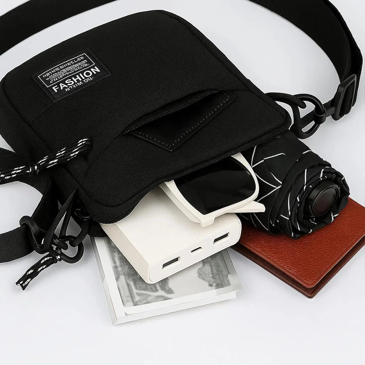 Crossbody Bags for Men Women Travel Shoulder Bag Phone Wallet Purse Small Casual Messenger Handbag for Work Hiking Traveling