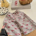 2025 Summer Kids Cotton Pants Korean Style Casual Unisex Boys Girls 1-7 Years Elastic Waist Toddler Clothes Children Trousers