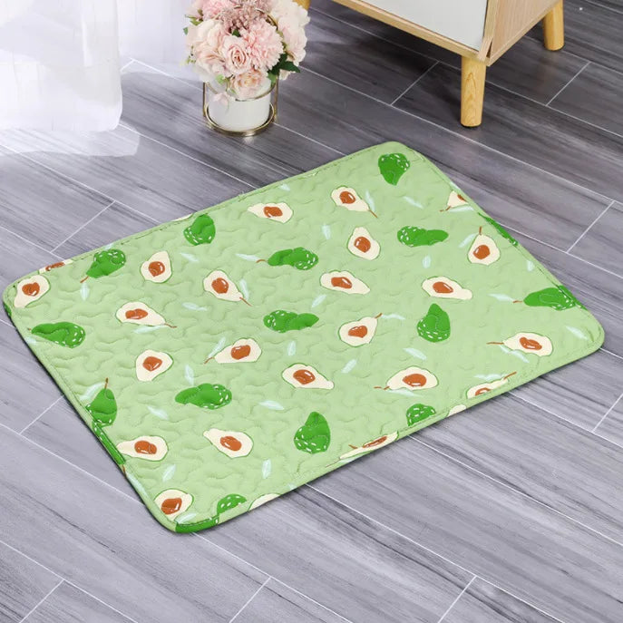 Soft Comfort All Season Pet Sleeping Mat Indoor Rest Cushion Bed for Dog Cat Puppy Kitten Small Daily Use