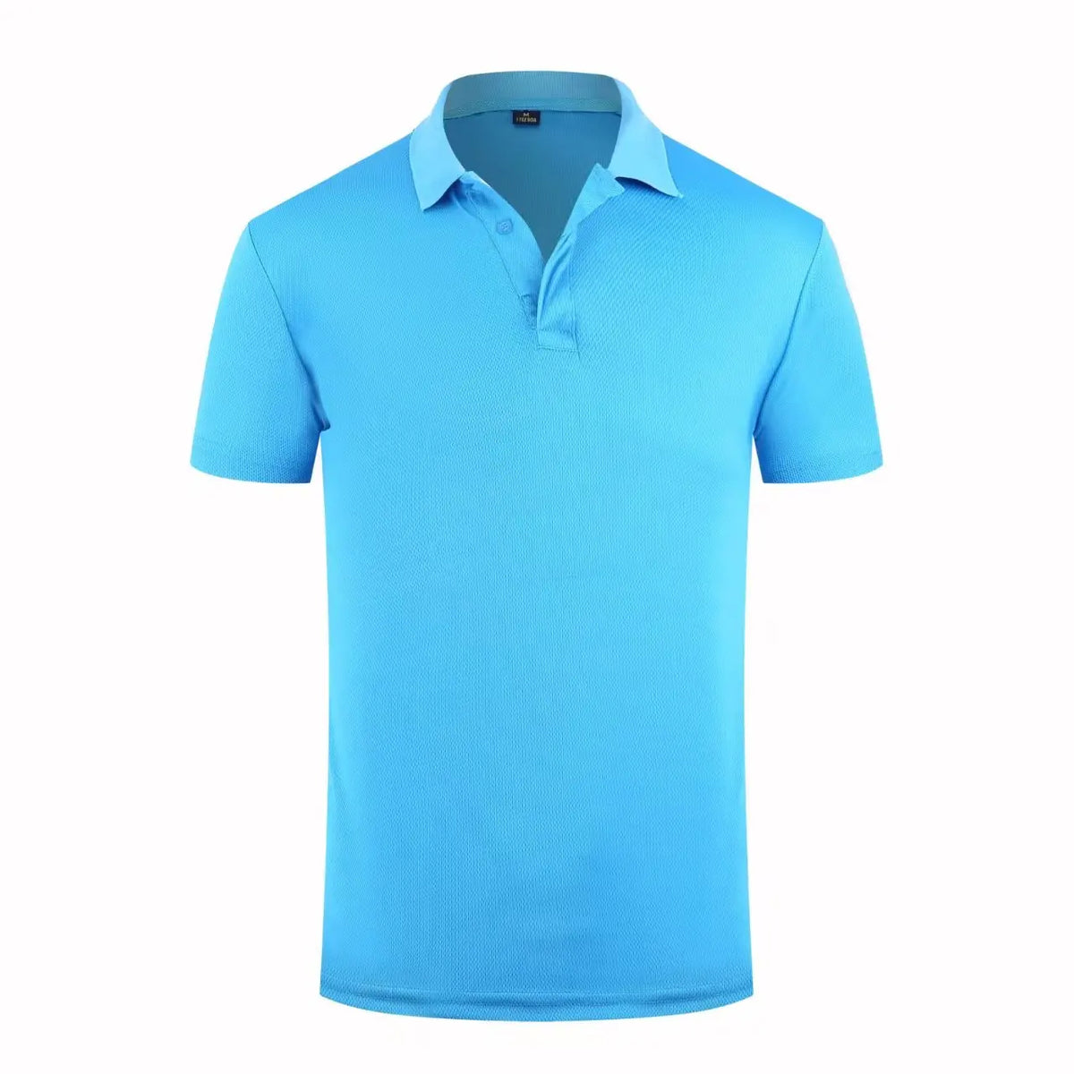 2024 Solid Color Polo Shirt Men's Business Polo Collar Half sleeved Top 2024 Summer Casual Short sleeved T-shirt for Men an