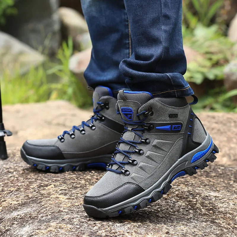 Women Boots Waterproof Hiking Boots for Women Women's Safety Work Shoes Non Slip Ankle Boots Botas De Trabajo Para Mujeres
