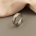Classic Western European and American Fashion Jewelry Wedding Rings for Men and Women Titanium Alliance Fans