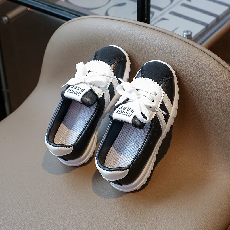 2025 Summer Autumn New Children Sneakers for Girls Fashion Soft Comfortable Casual Breathable Flats Loafer  Kids Shoes 26-30