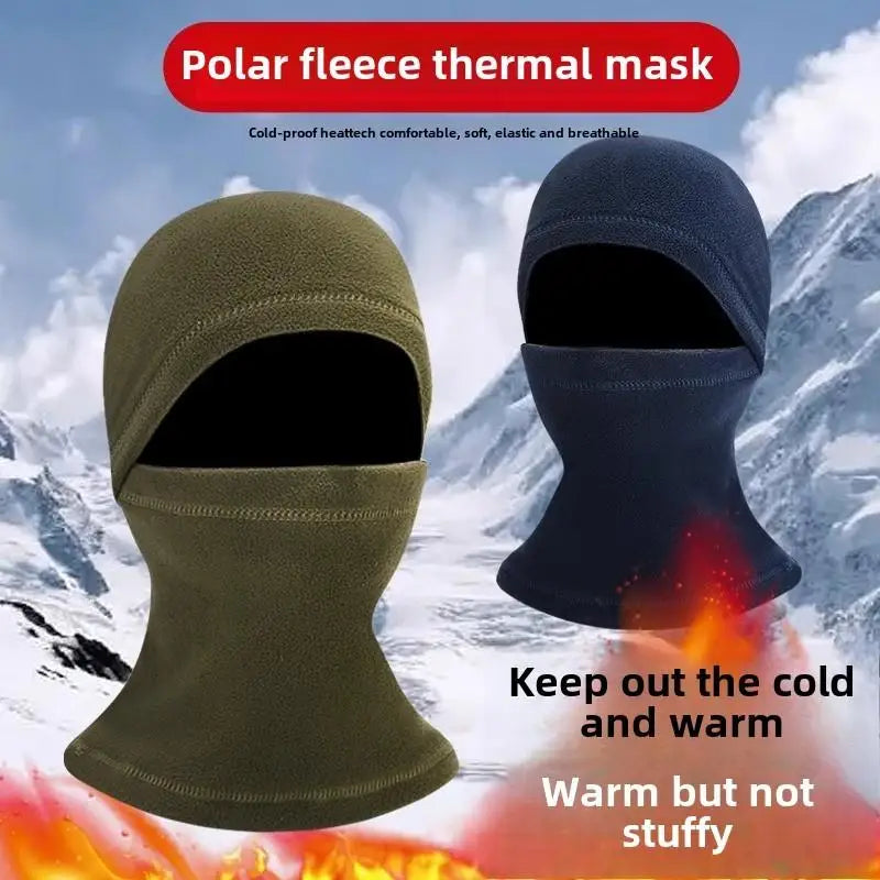 2025 Men Hat Cold Protection Outdoor Sports Thermal Full Face Mask Breathable Winderproof Bike Hats for Cycling Running