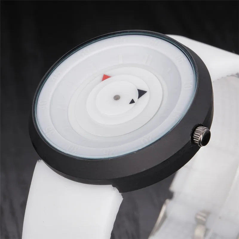 Men Cool Unique Designer Watches Reloj Hombre Boys Fashion Casual Rubber Band Quartz Cheap Watch Erkek Barato Saat Montre Homme