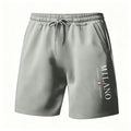 Men's Sport Shorts Sportswear Summer Running Shorts Beach Bottoms Milan, Italy print Jogging Training Short Pants