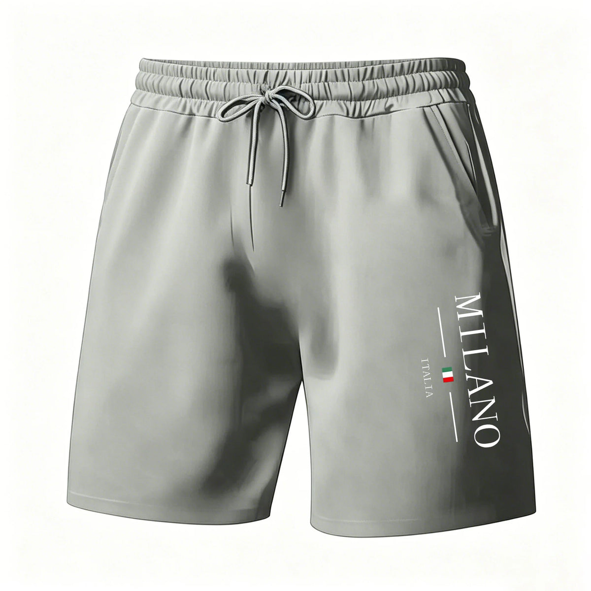 Men's Sport Shorts Sportswear Summer Running Shorts Beach Bottoms Milan, Italy print Jogging Training Short Pants