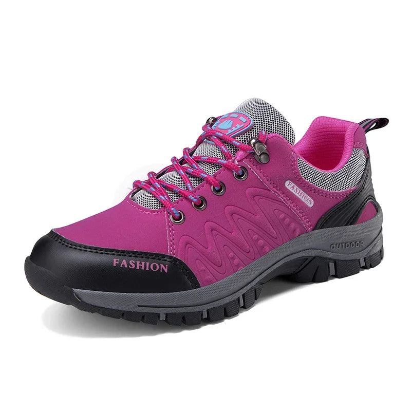 Women's Running Shoes High-quality Outdoor Leisure Lightweight and Breathable Women Sports Flat Bottomed Plus Size Hiking Shoes