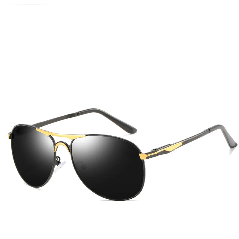 Sunglasses For Men Women Metal Frame Pilot Glasses Male Fashion Driving Sun Glasses Brand Design Eyewear Shades