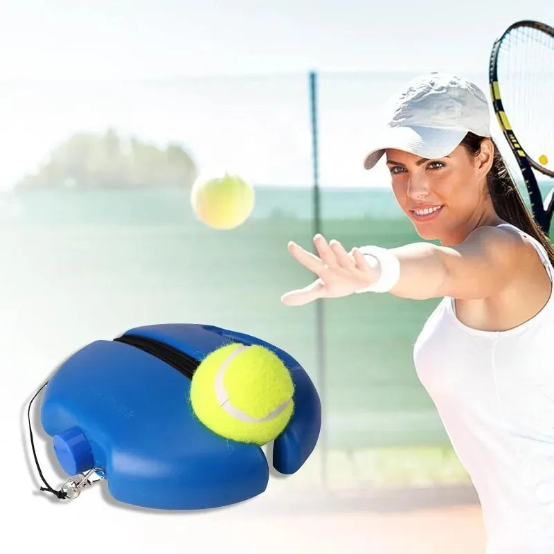 With Rope and Anti-Slide Trainer Baseboard,String Tennis Practice Equipment TennisTrainer Rebound BallsTennis Training Equipment