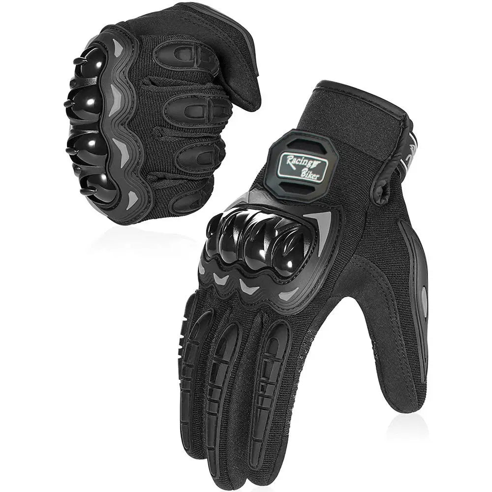 Motorcycle protect Gloves Waterproof Touch Screen Full Finger Leather Joint protection Anti-fall Moto Non-slip Riding Men Novelt