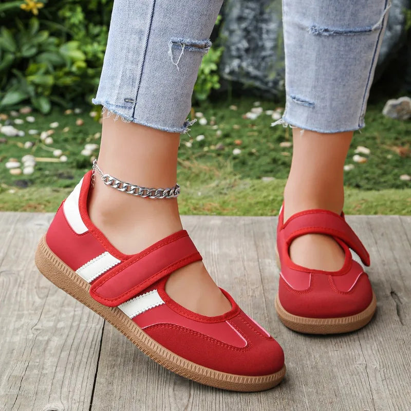 Women Sneakers 2026 New Fashion Solid Shallow Designer Shoes Spring Autumn Soft Soled Loafers Comfort Casual Female Sports Shoes