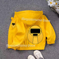 Sprunki PU Waterproof Jackets for Children Cartoon Anime Fashion Coats Boys Girls Autumn Winter Warm Windbreak Coat Kids Clothes