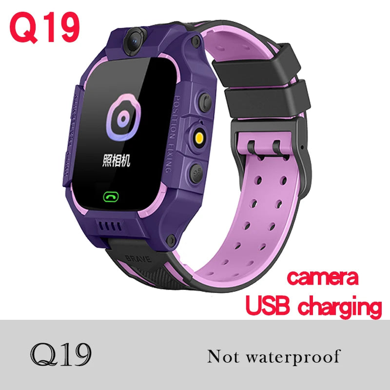 2025 Kids Smart Watch Waterproof SOS Antil-Lost Phone Watch SIM Card Location Tracker Child Smartwatch Kids Gift For IOS Android