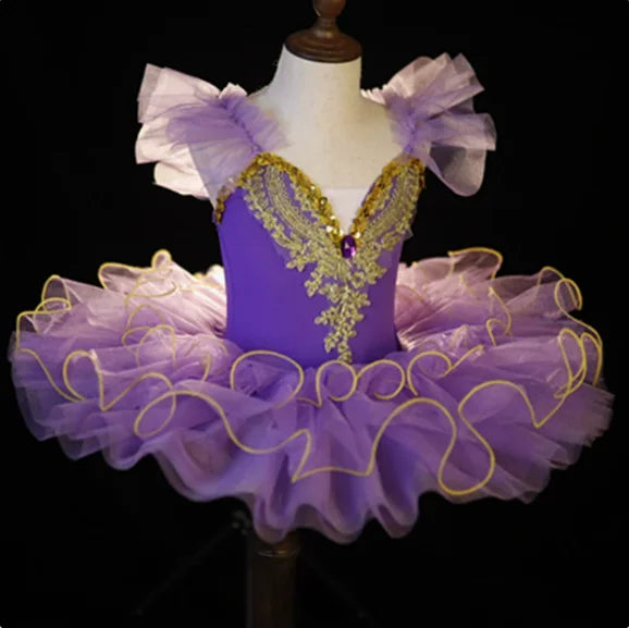 Kids Outfit Ballet Leotard Girl Dress Elegant Vestido Girls Clothes Tutu Baby Dresses Children Ballet Skirt Dance Costume Summer