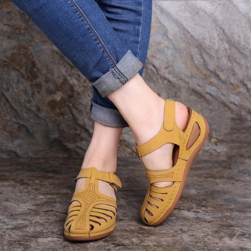 Women Sandals Bohemian Style Summer Shoes For Women Summer Sandals With Heels Gladiator Sandalias Mujer Elegant Wedges Shoes