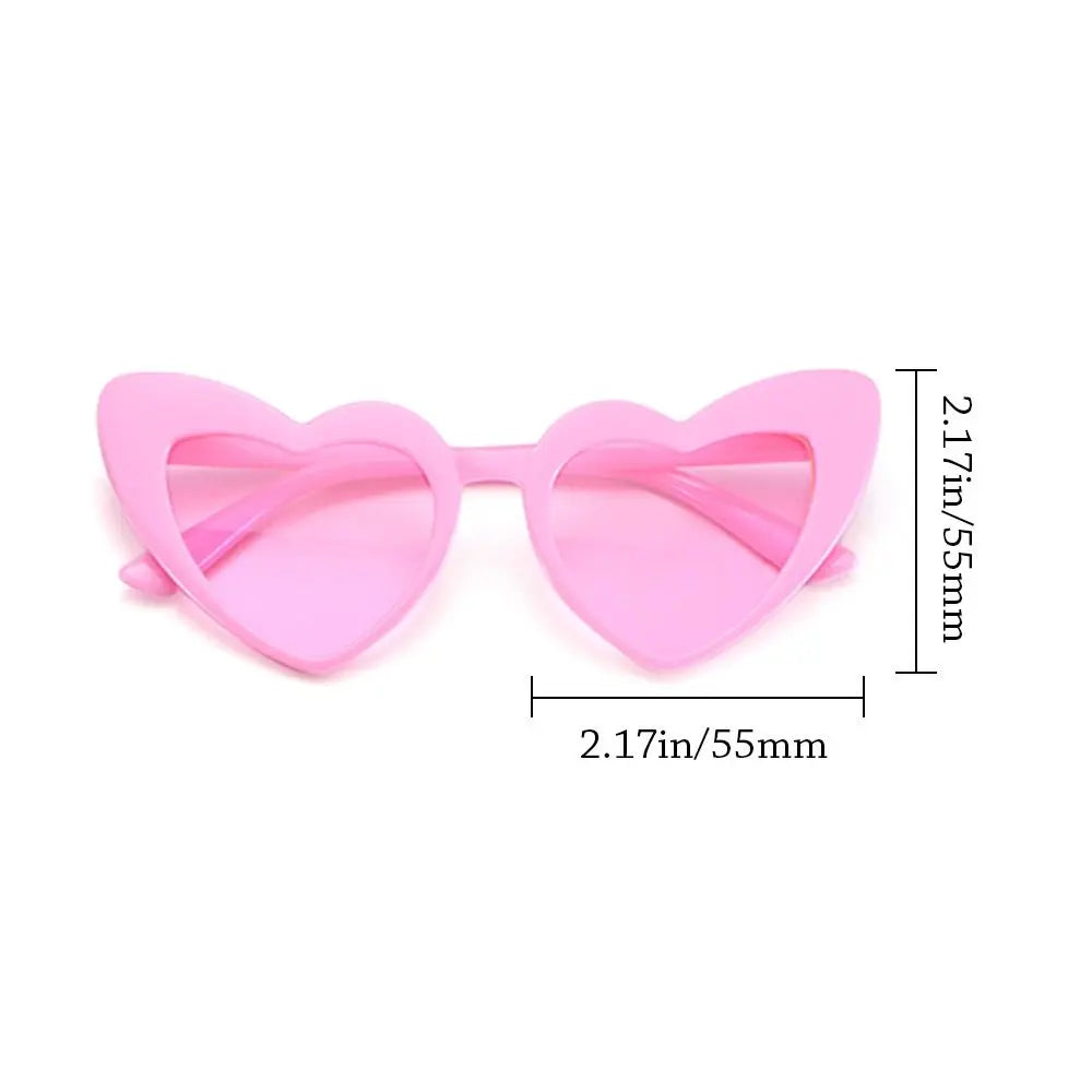 Kids Sunglasses Boy Girls Heart Shaped Sun Glasses Trendy All-Match Baby Sunglasses Children Fashion Shade Eyewear Oculos De Sol