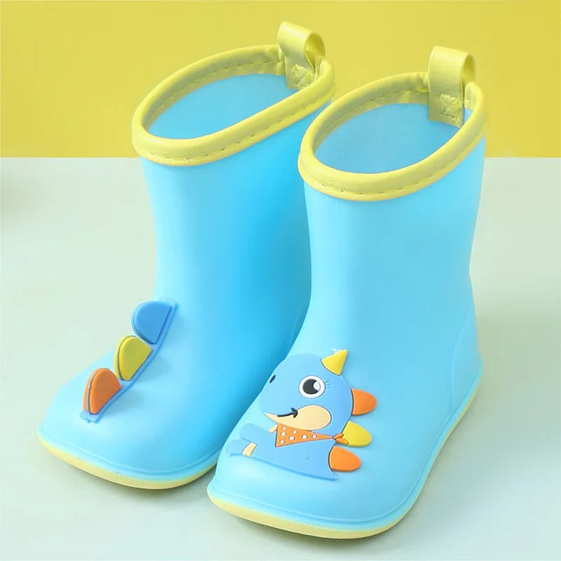New Girl Rainboots Classic Waterproof Children Shoes Kids Rain Boots PVC Rubber Boots Kids Baby Water Shoes Boy Rain Boots kids