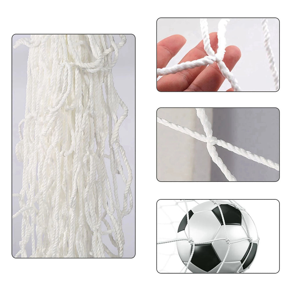 Football Soccer Net Sports Replacement Soccer Goal Post Net for Sports Match Training Soccer Equipment